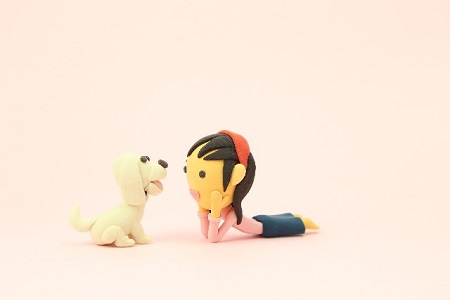 飼い主と犬